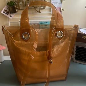Zara PVC clear bag